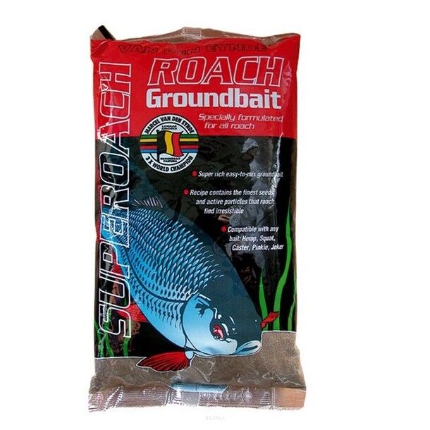 Zanęta VDE-R - Super Roach Black 1kg EZ-SRB