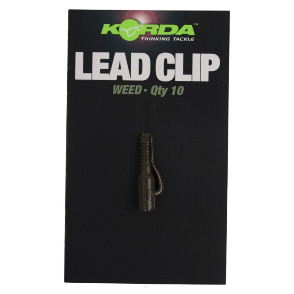 Klipsy Do Ciężarków Korda Lead Clips - Weed