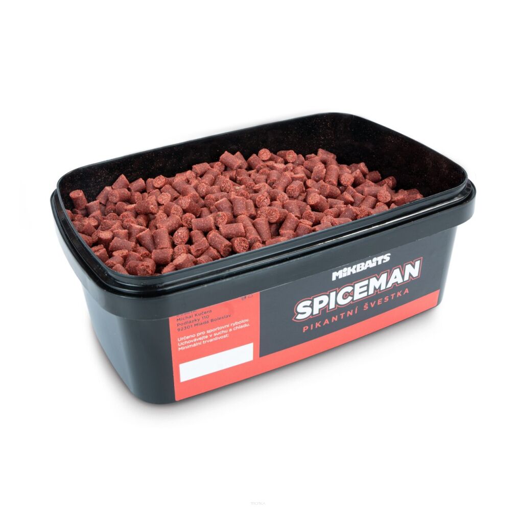 Pellet MikBaits Spiceman pellets 700g - Pikantna Śliwka 6mm