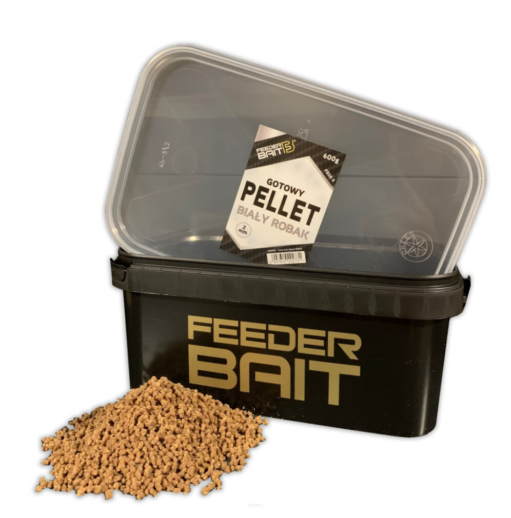 Pellet gotowy/wiadro Feeder Bait 600g - Robak