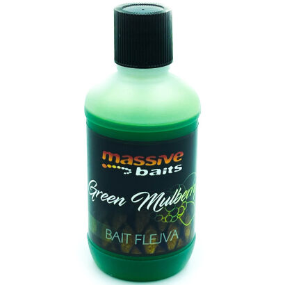 Flejva Massive Baits- Top Shelf Bait Green Mulberry 100ml