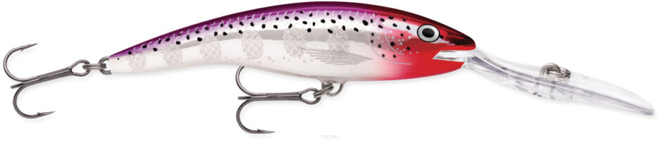 Rapala Deep Tail Dancer 9cm 13g Purple Clown Flash wobler pływający