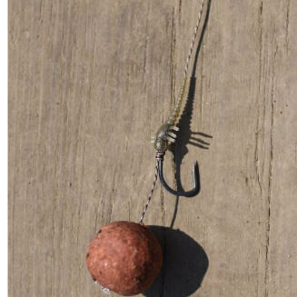 Pozycjoner Haczyka Under Carp Robak - Brązowy - 4