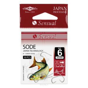 Haczyki Mikado Sensual - Sode roz. 12 N HS10004-12N