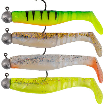 Przynęty Mikado Fishunter Z Główką Jaws 8cm/mix - 4szt.