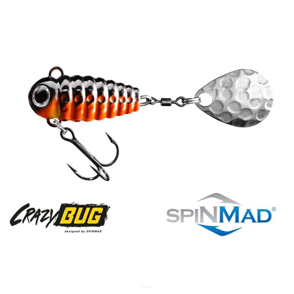 Crazy Bug Spinmad 6g - Czarno-czerwony / 2510