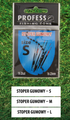 Stopery gumowe Profess - S 