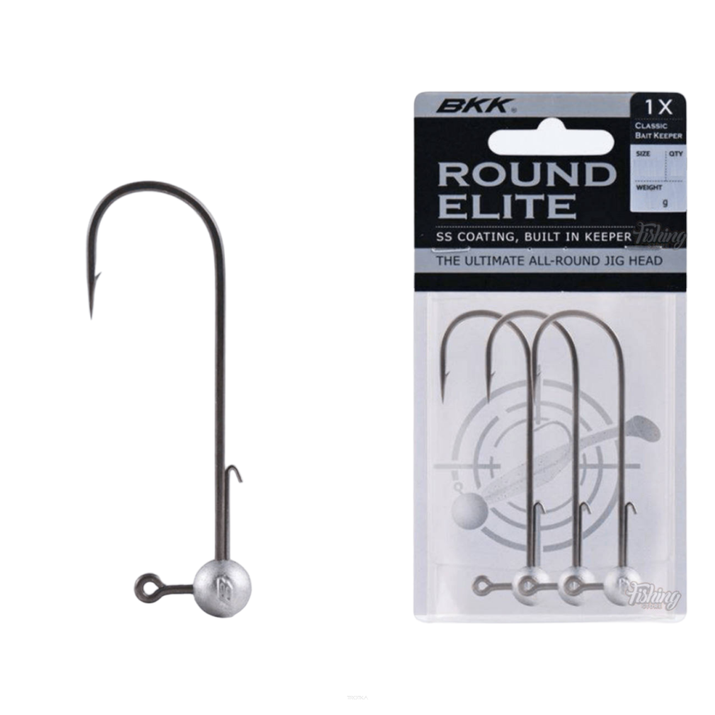 BKK Round Elite Classic Bait Keeper 15g 1/0 3szt główki jigowe