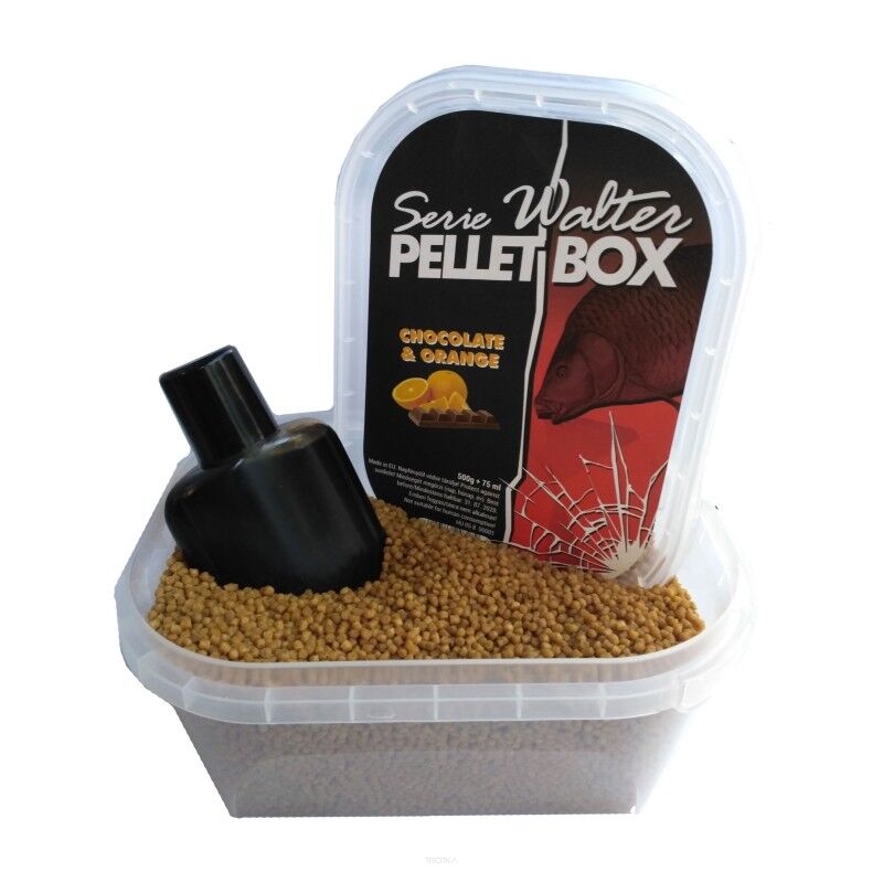 Pellet Maros-Mix Method Box Serie Walter + Liquid - Chocolate&Orange