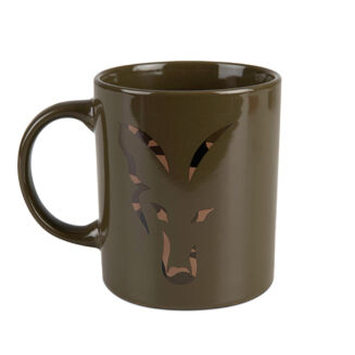 Kubek Fox Green & Camo Head Ceramic Mug - 2