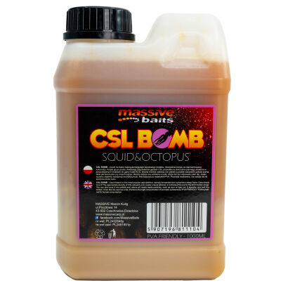 Liquid Massive Baits CSL Boomb Squid Octopus 1l