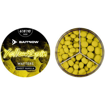 Wafters BaitNow Method Feeder Yellow Spin 6/8/10mm 24g
