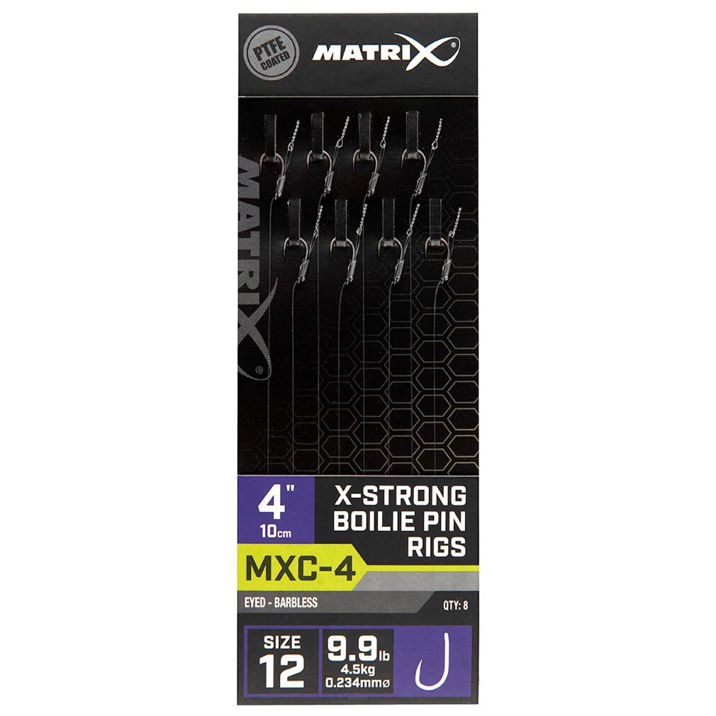 Przypony Matrix MXC-4 X-Strong Boilie Pin Rigs 4