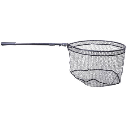 Podbierak Mikado Składany 200cm 70/60cm Gumowana Siatka Oczko 6x15mm