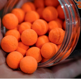 Kulki Munch Baits Pop Ups Krill Gold Hi-Vis 14mm - 4