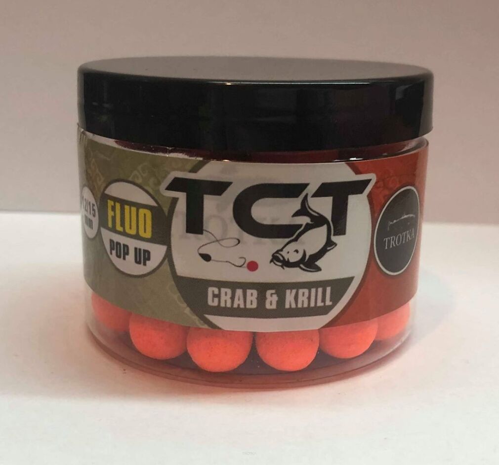 Kulki pływające TCT Pop up - Crab & Krill 15/12mm