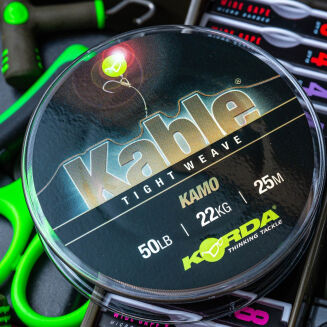 Leadcore Korda Kabel Tight Weave 25m Weed - 3