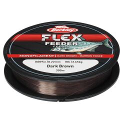 Żyłka Berkley Flex SS Feeder 0.16mm 300m Dark Brown