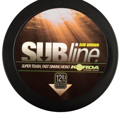 Żyłka Korda SUBline Ultra Tough Brown 0,35mm 12lb 1000m