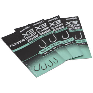 Haczyki Matrix X3 Power Carp Edge Barbless - 10 - 4
