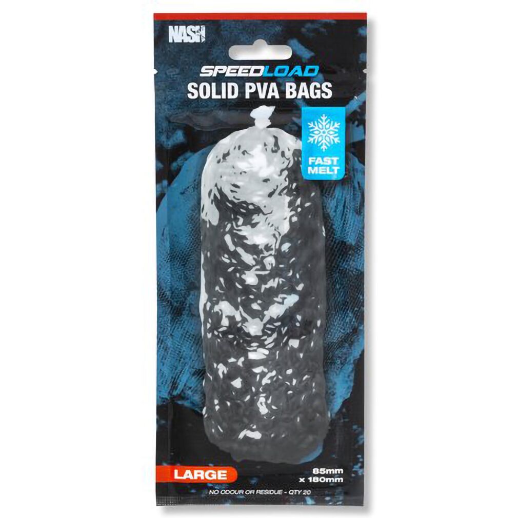 Worki Pva Nash Speedload Solid Pva Bag Large (Fast Melt)