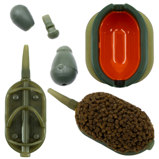 Zestaw 3xPodajnik ARC 50g+Foremka+Łączniki+1kg Pellet 2mm - 3