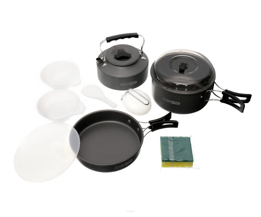 Zestaw do gotowania Carp Pro - Camping Cookware 7pc