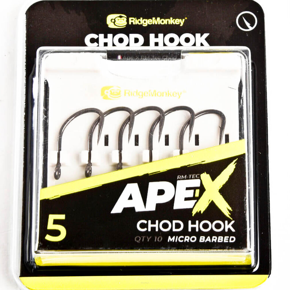 Haczyki RidgeMonkey Ape-X Chod Barbed - 8