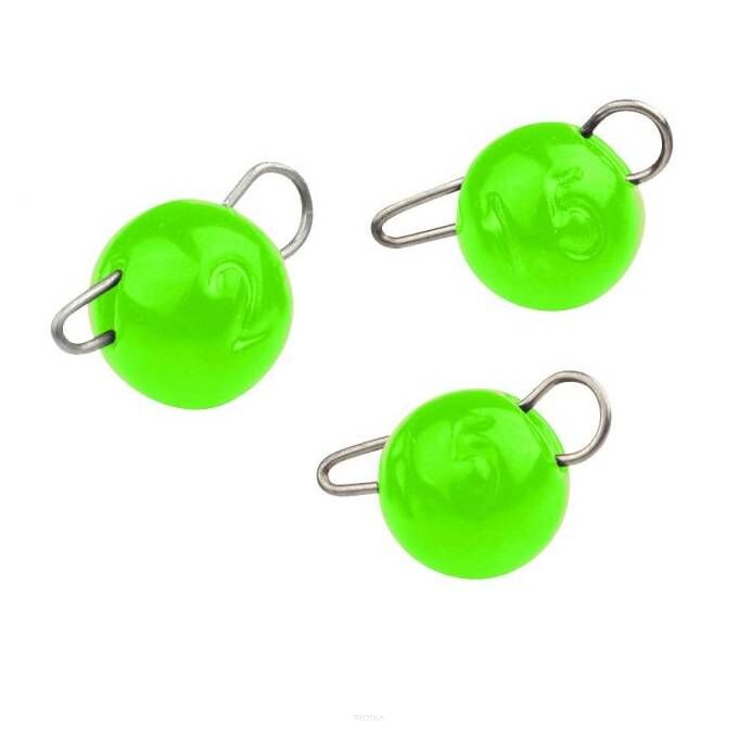 Spro Tungsten Bottom Jigs UV Green 2g