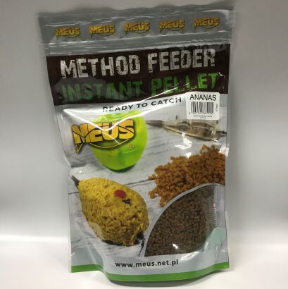 Pellet Meus Method Feeder Instant Ready 700g - Ananas 