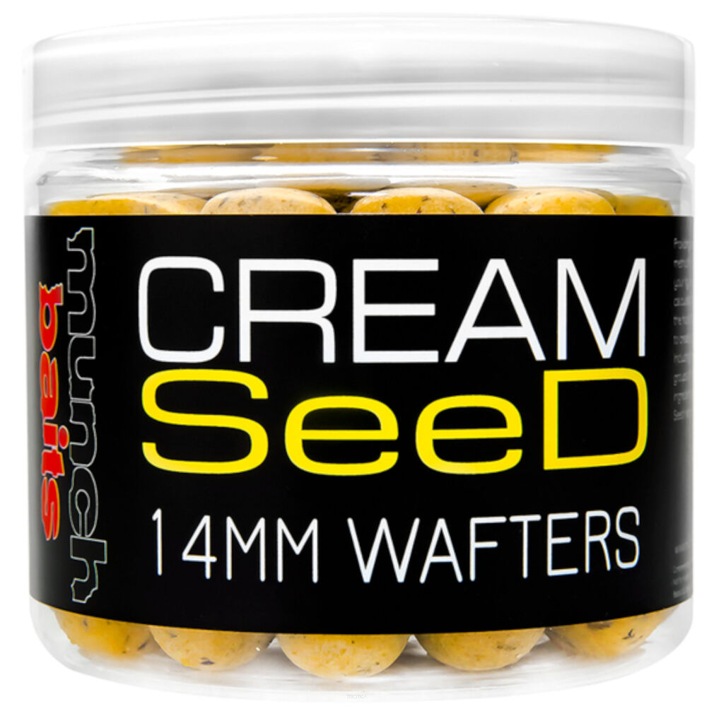 Kulki Munch Baits Cream Seed Wafters 18mm
