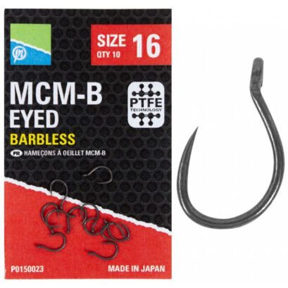 Haczyki Preston MCM Barbless #8