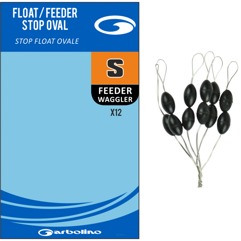 Stopery gumowe Garbolino - Float/Feeder Oval M