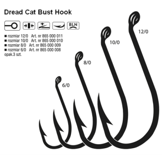 Haczyk sumowy Konger Bust Hook - #6/0 - 2