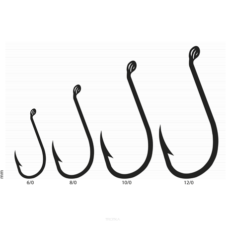 Haczyk sumowy Konger Bust Hook - #6/0
