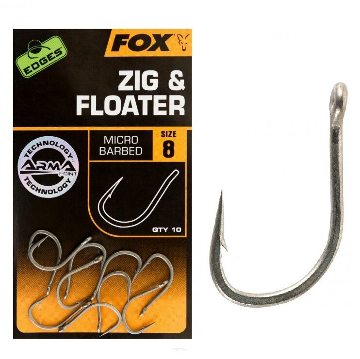 Haczyki FOX Arma Point Zig & Floater - roz. 10 CHK214