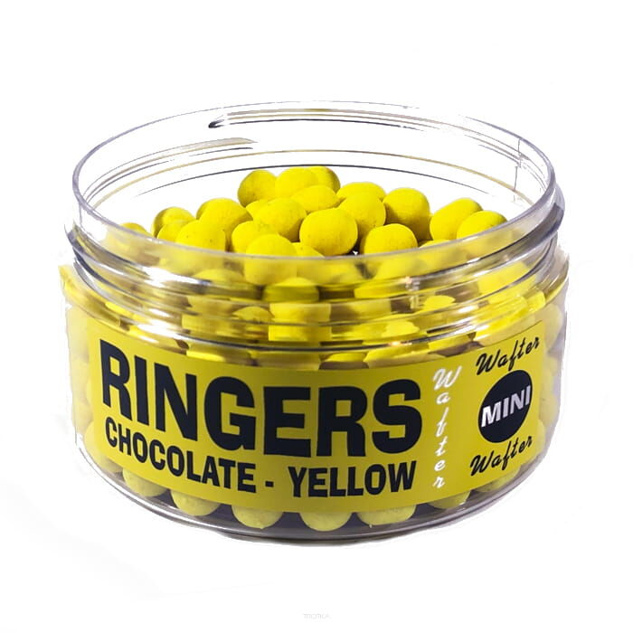Dumbells Ringers 4,5mm Mini Wafters Yellow - Chocolate