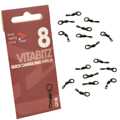 Krętliki One More Cast Vitabitz Quick Change Ring Swivel - 8