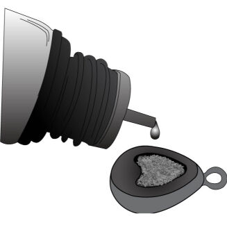 Ciężarek Feeder Bait Drop Bomb Feeder 15g - 2