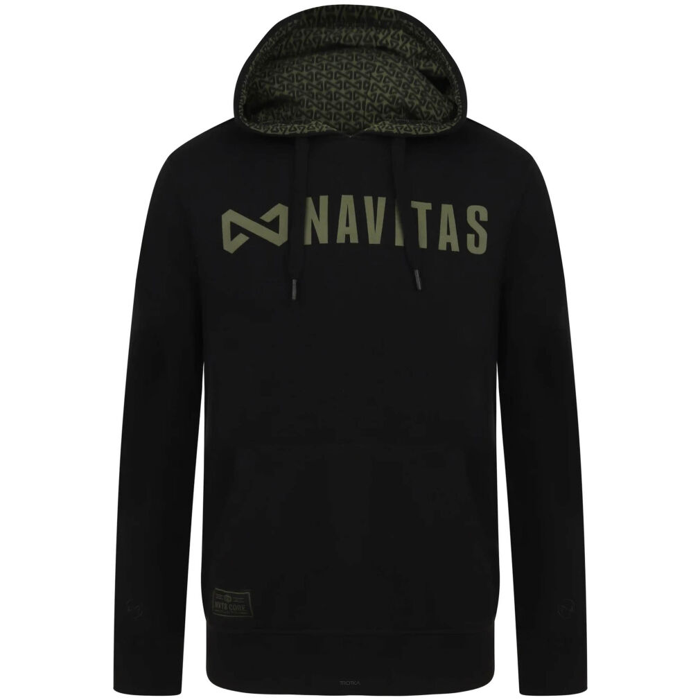 Bluza Navitas Core Black Hoody - S