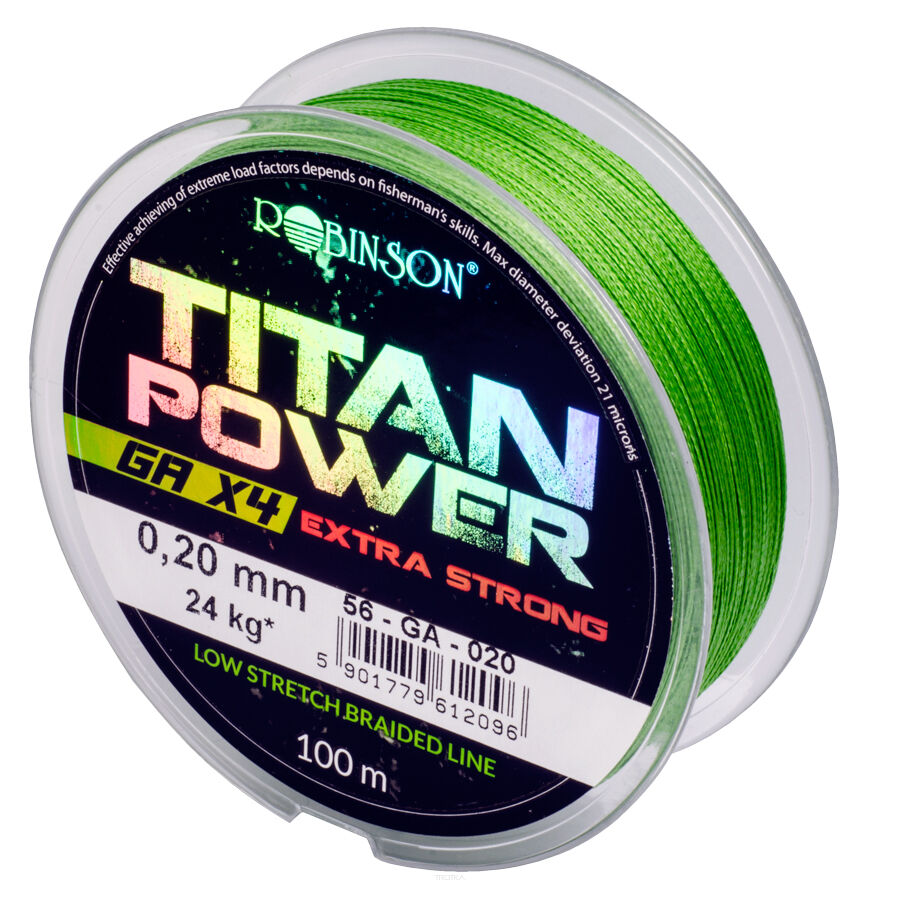Plecionka Robinson Titan Power 100m/0,08mm