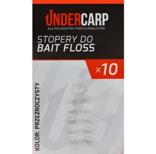 Stopery Under Carp do Bait Floss - przezroczyste