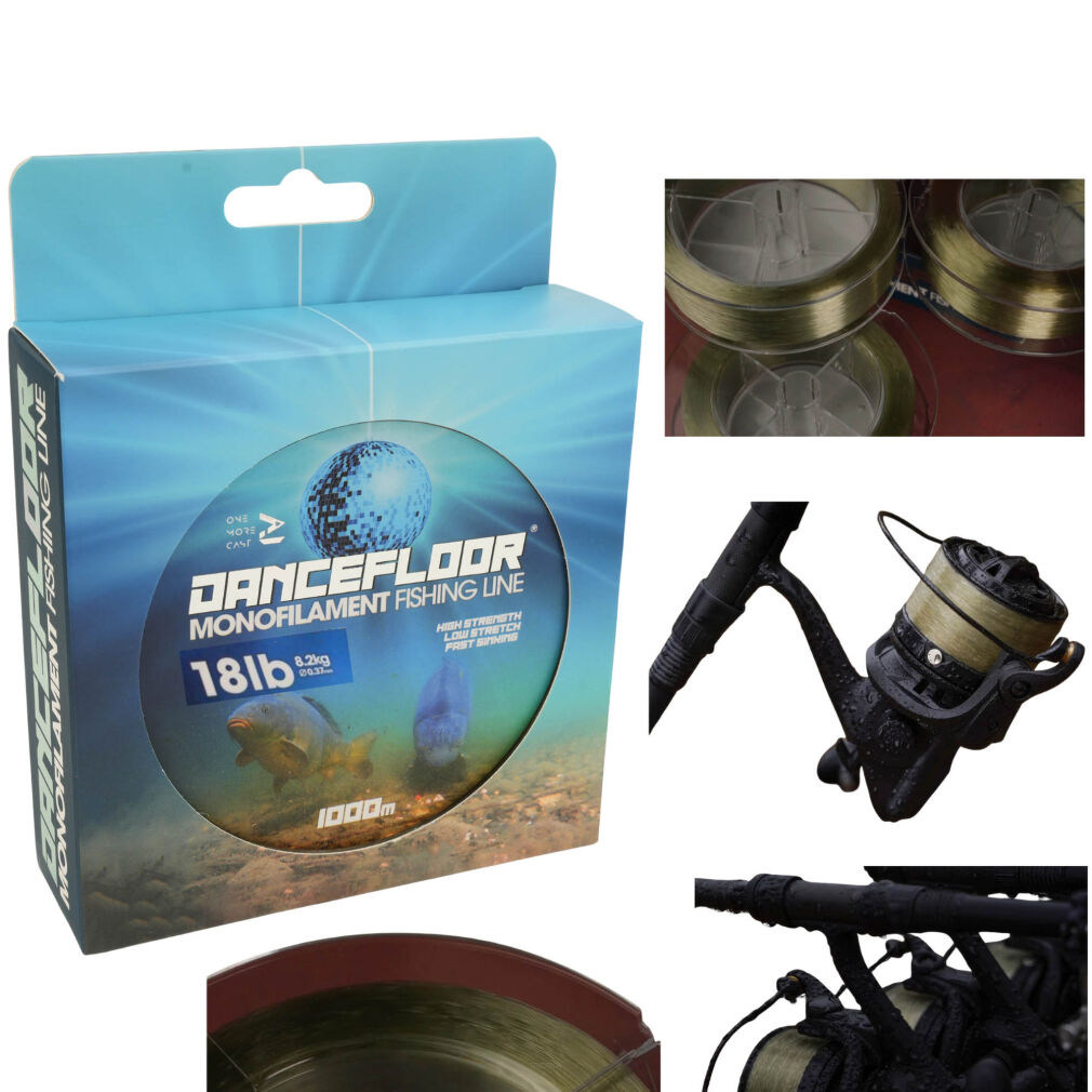 Żyłka One More Cast Dancefloor Mono 18lb 0.37mm 1000m