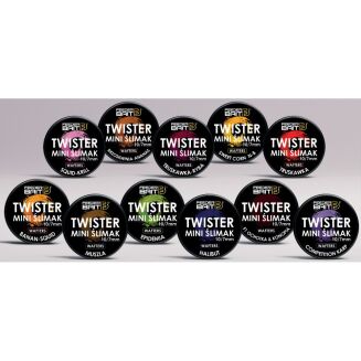 Wafters Feeder Bait Twister Mini Ślimak 10/7mm - R72 (Brzoskwinia i Ananas) - 3