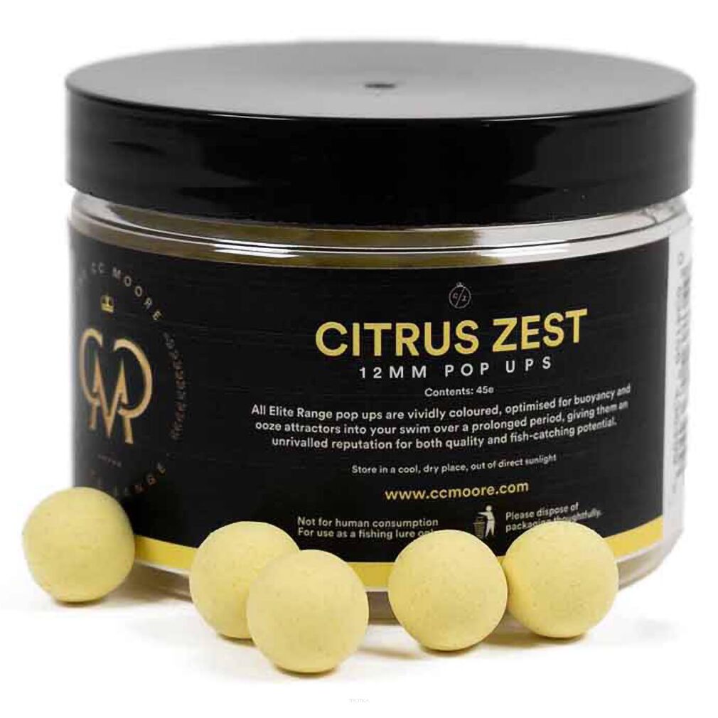 Kulki CC Moore Elite Range Pop Ups Citrus Zest 12mm