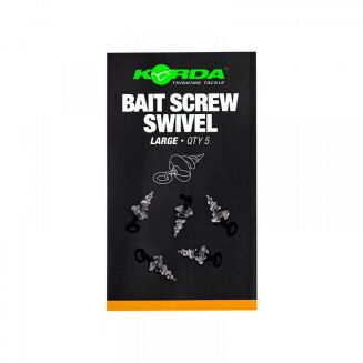 Wkrętka Korda Micro Ring Swivel Bait Screw - Medium - 2