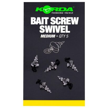 Wkrętka Korda Micro Ring Swivel Bait Screw - Medium