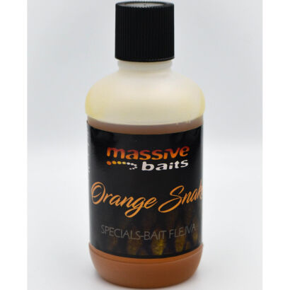 Flejva Massive Baits- Top Shelf Bait Orange Snake 100ml