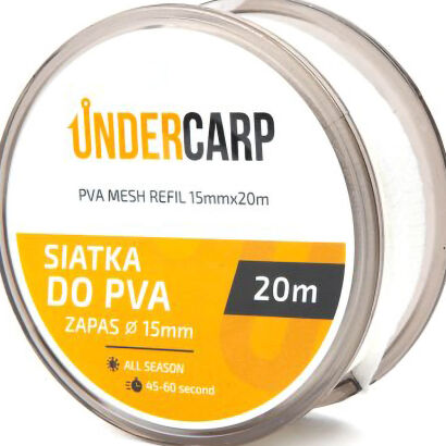 Zapasowa Siatka PVA Under Carp 15mm 20m