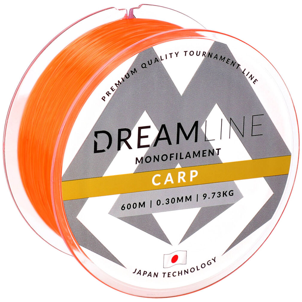 Żyłka Mikado Dreamline Carp 0.30mm/9.73kg/600m - Fluo Pomarańczowa